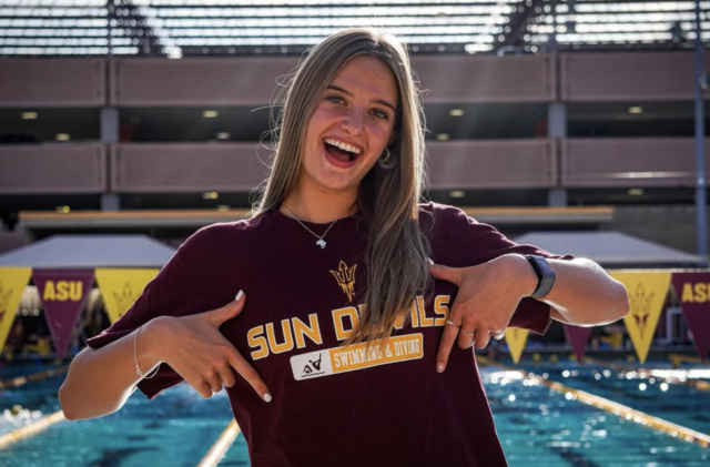 Winter Jr National Qualifier Alyssa Albertyn To Swim for Arizona State University (2026)